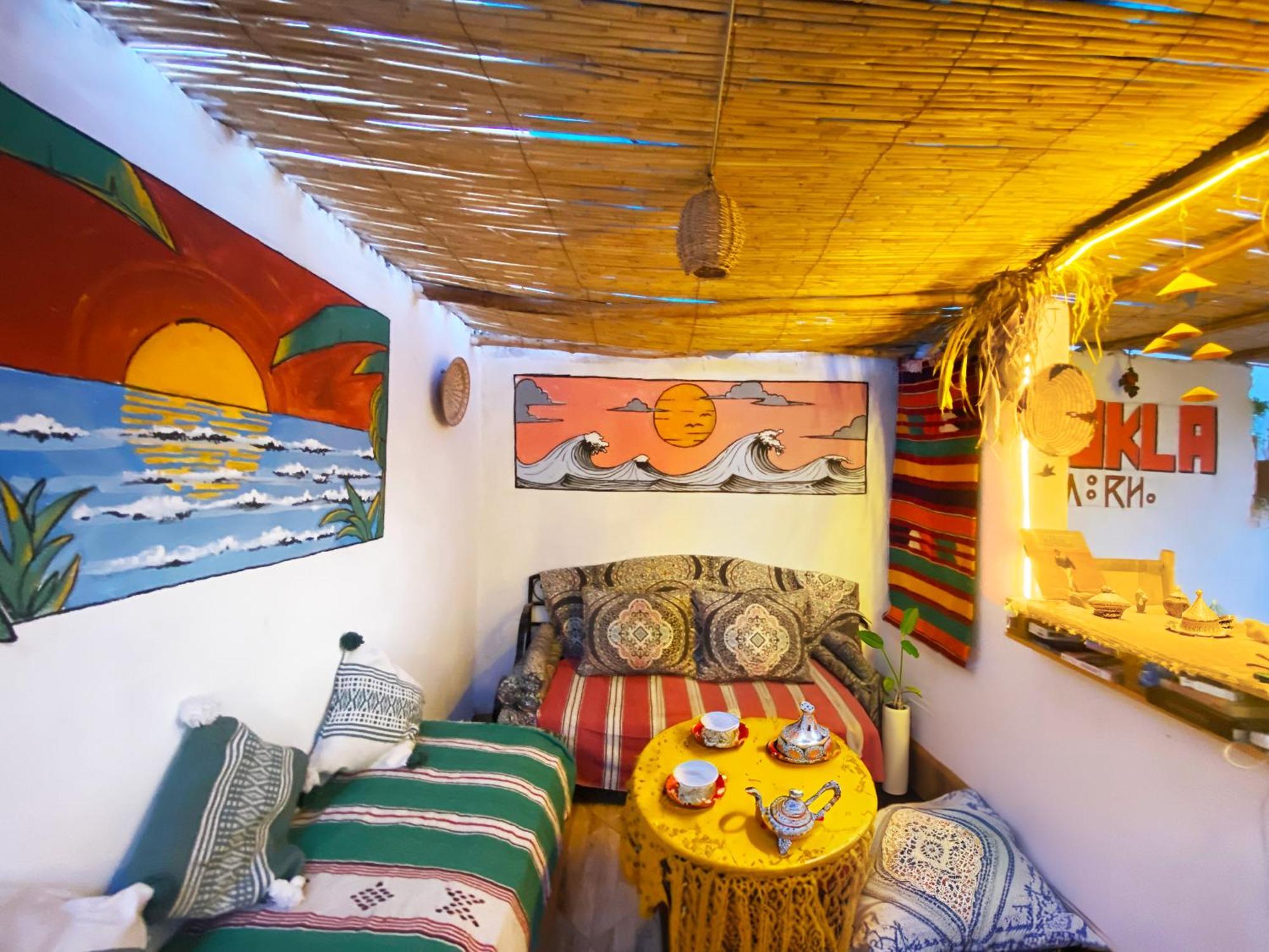 Hostel Bright Wave Surfhouse Tamraght Exteriér fotografie